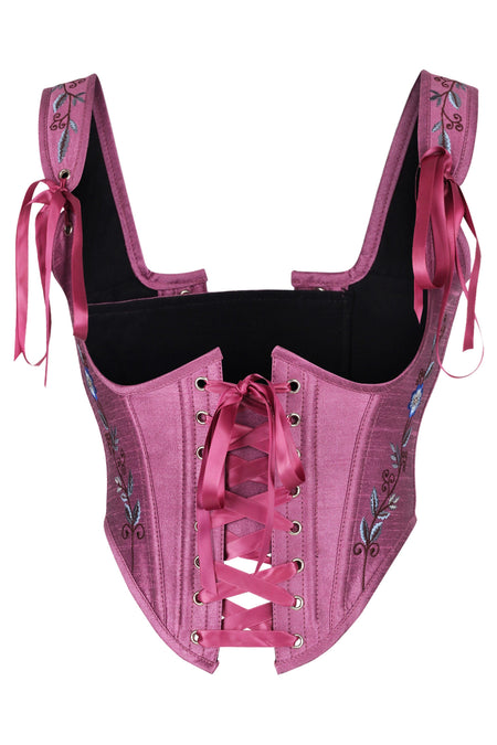 Twilight Rose Lace-Up Bodice
