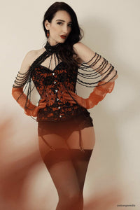 Beautiful Red Couture Corset