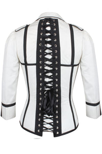 Steampunk Double Breasted Corset Jacket